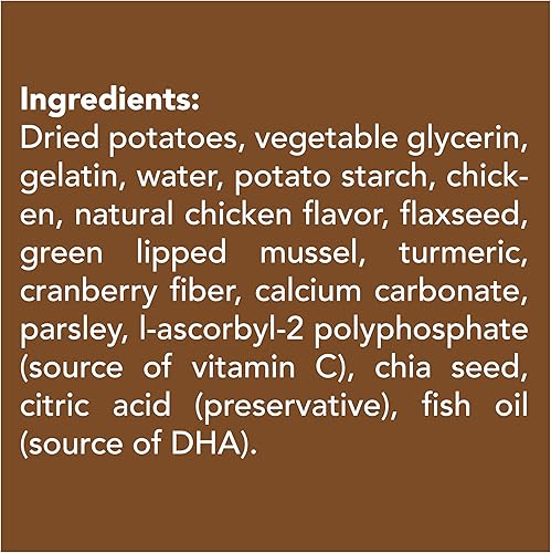 Miniatura 3 de Get Naked Dental Sticks - Golosinas para perros con sabor a pollo sin granos, bolsa grande de 6.6 onzas