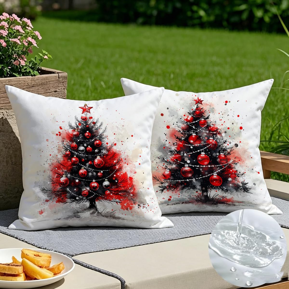 Coussin exterieur impermeable pour votre salon de jardin et terrasse
