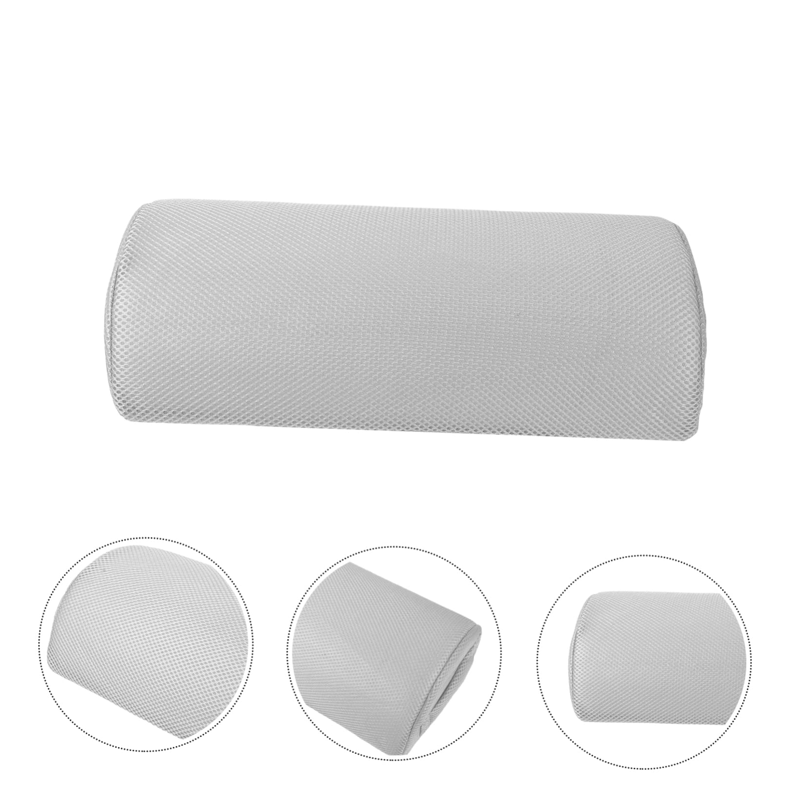 PRETYZOOM Leg Pillow for Knee Pain Relief Memory Foam Leg Support Pillow Black for Back Pain for Office Workers Elderly Pregnant Women