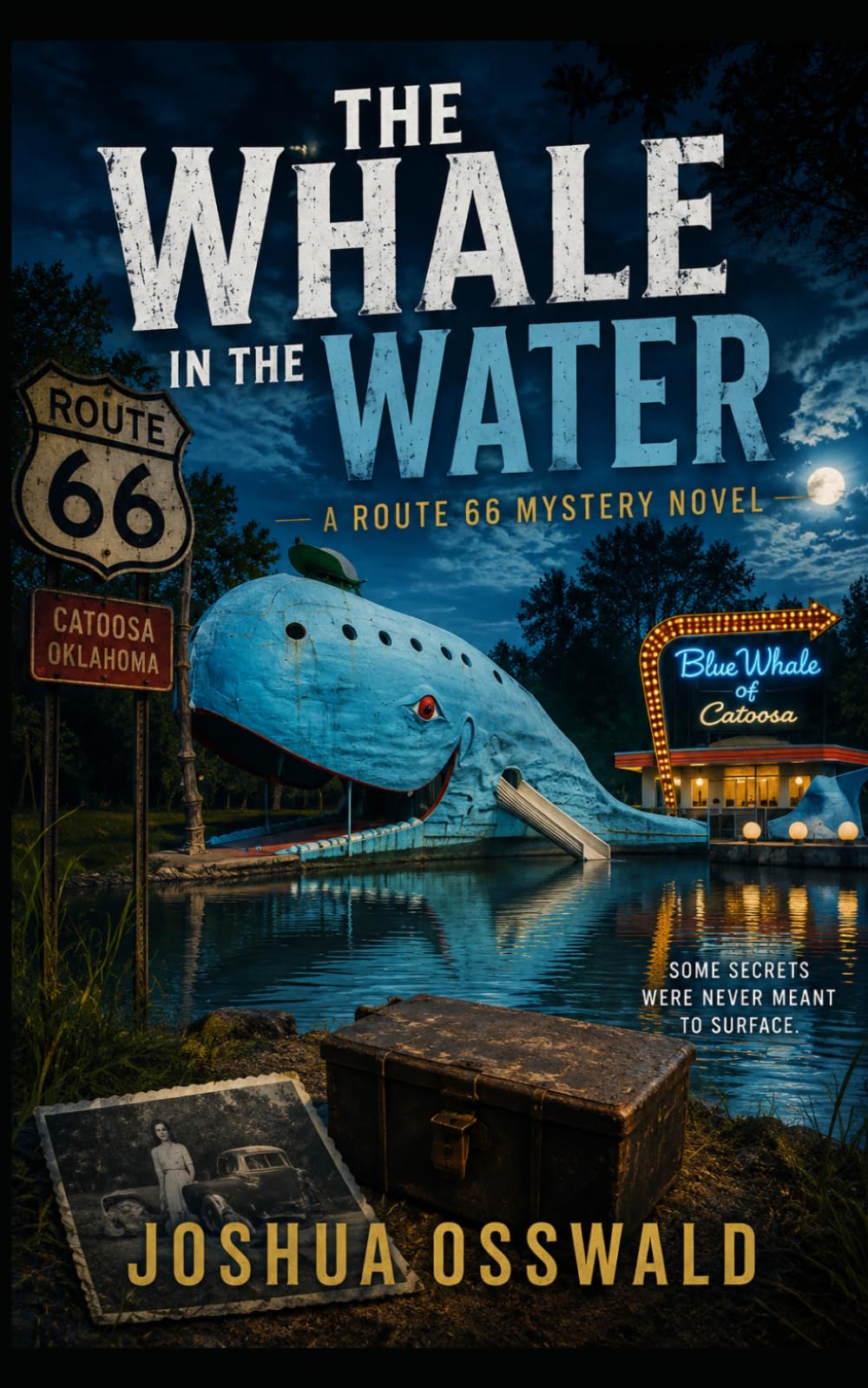 The Whale in the Water: A Route 66 Mystery Adventure Novel of Hidden History, Forgotten Travelers, and Secrets Beneath the Blue Whale