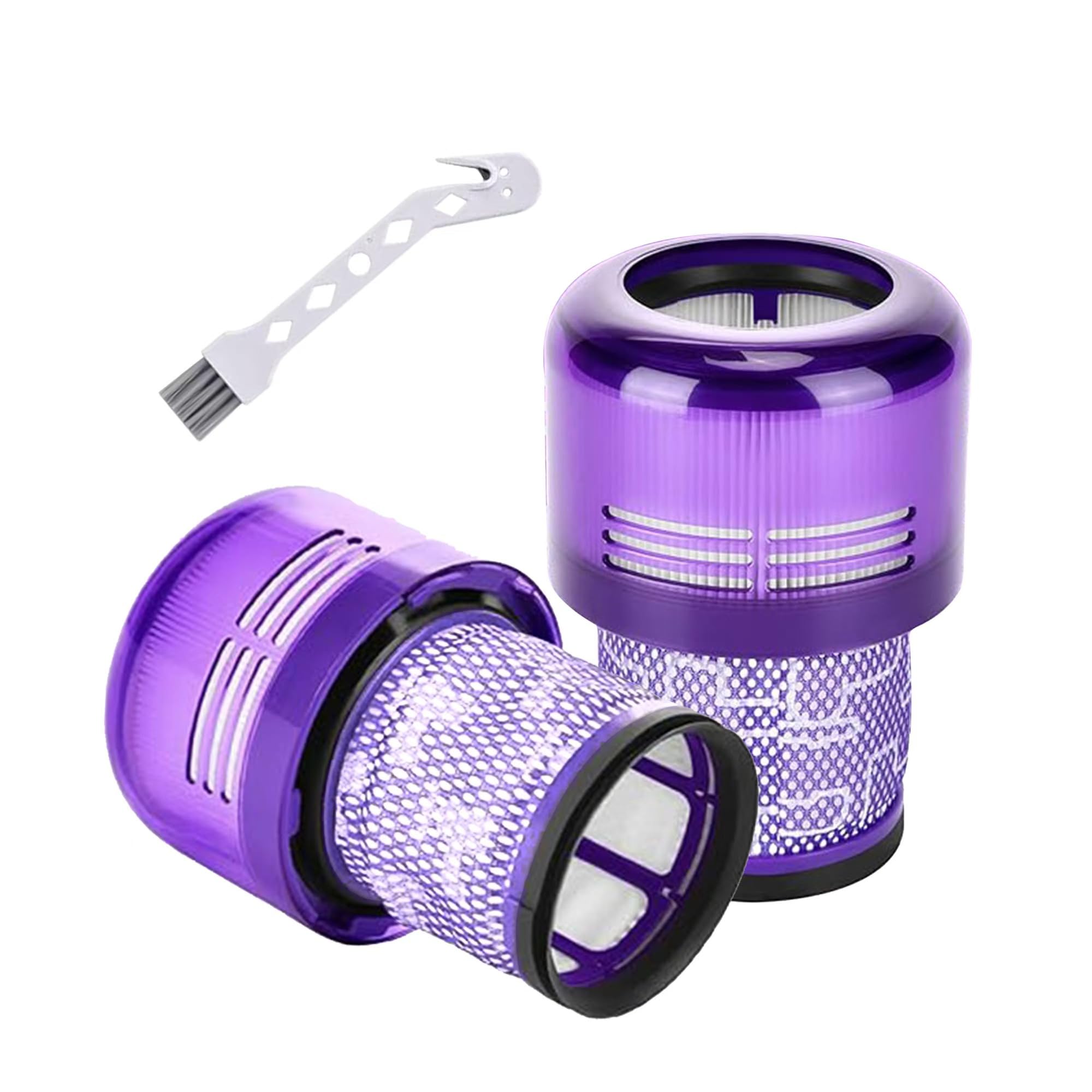 Suitable for Dyson V15/V11/SV14 handheld wireless vacuum cleaner accessories Purple vacuum cleaner filter element filter filter net