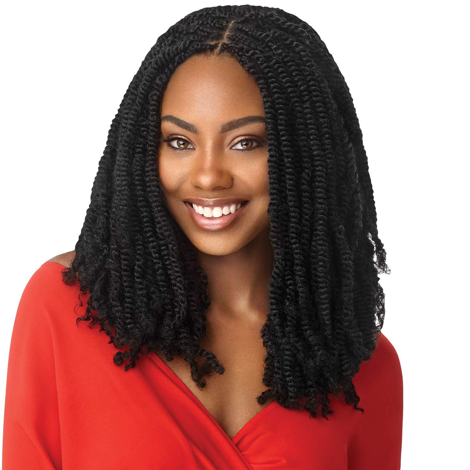 Amazon.com : Outre Hair Crochet Braids X-Pression Twisted Up Springy Spring  Twist 8" (3-Pack, 2T1B/30) : Beauty & Personal Care
