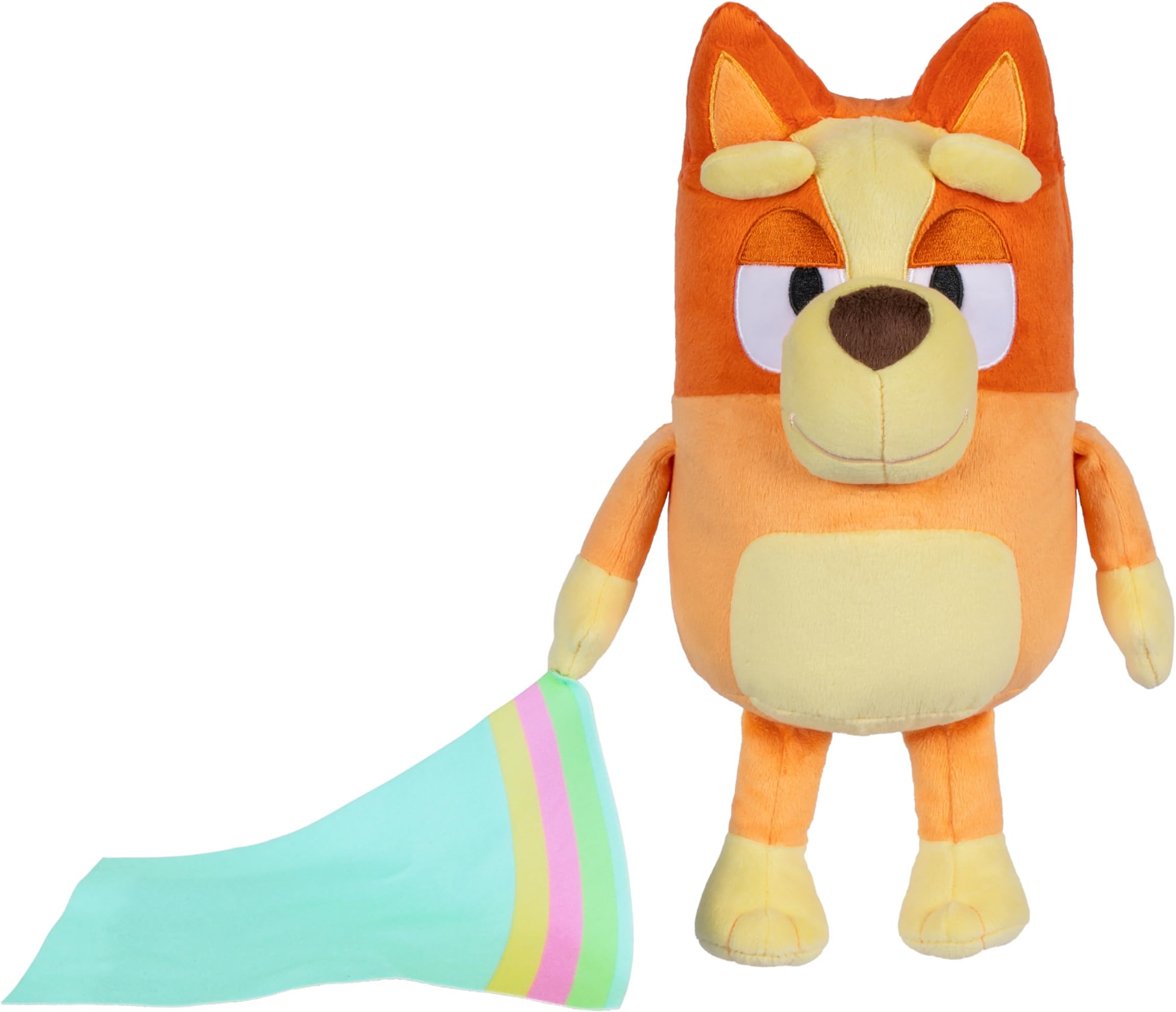 Sleepy Time Bingo 13 Inch Plush With Blanket, Press Bingo's Tummy To Hear 7 Fun Phrases, Sing Along With Bingo To The Theme Song, So Soft Made With Deluxe Fabrics And Detailed Stitching