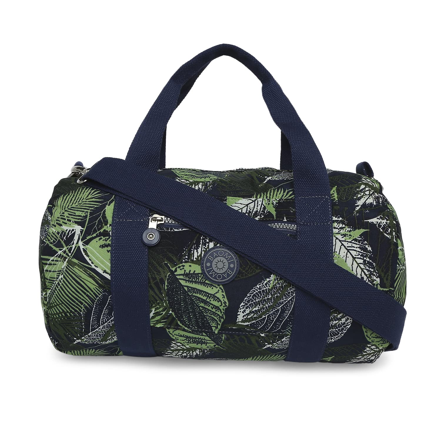 BaomiCrinkle Blue & Green Printed Soft Hand Bag - BA-2015022016