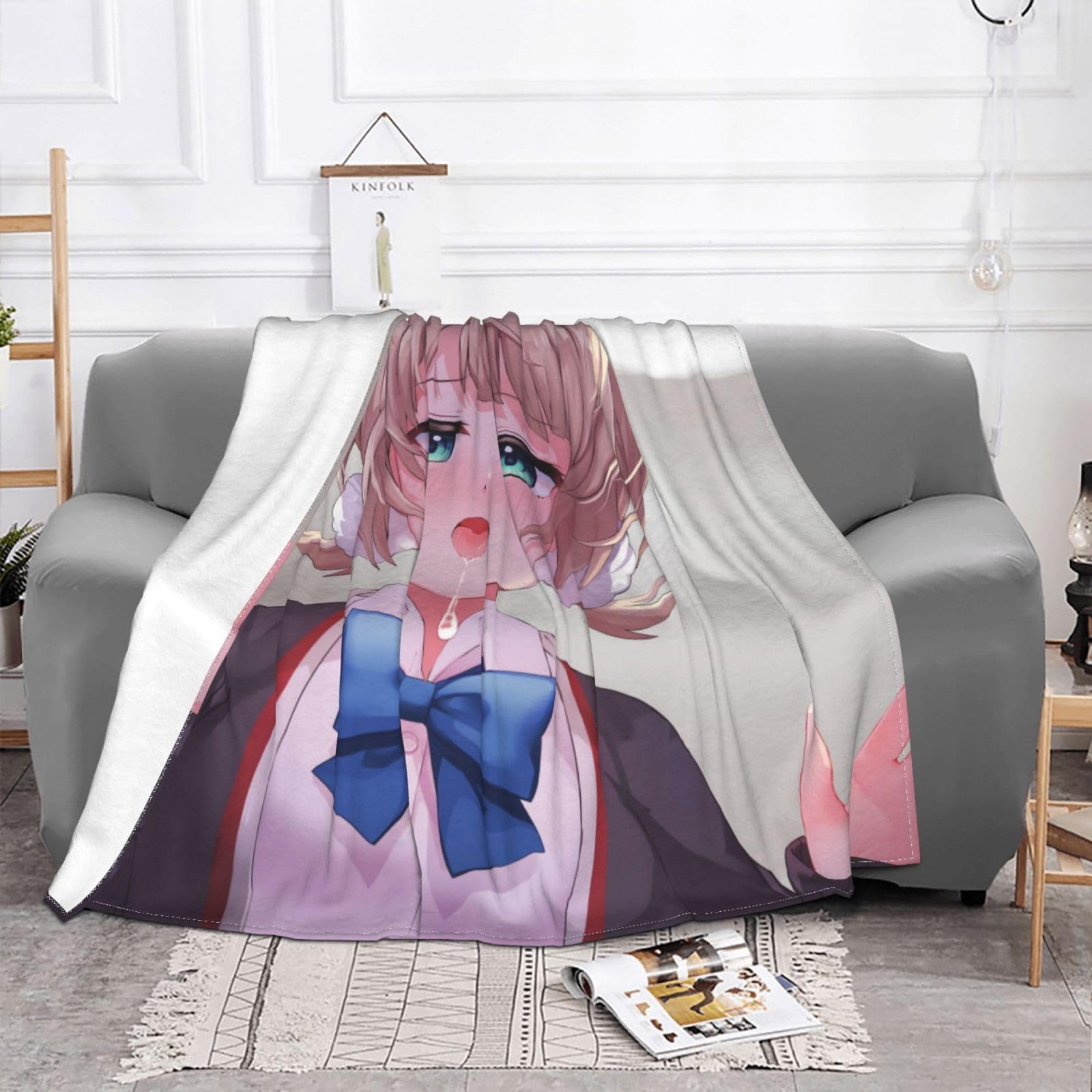 Amazon｜ブランケット 膝掛け フランネル バーチャル Vtuber しぐれ