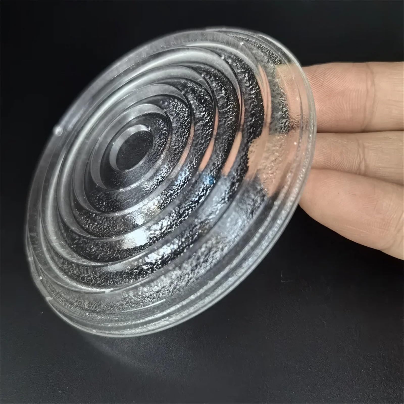 Lentille de Fresnel en Verre borosilicaté de 80 mm de diamètre, 1 pièce, for projecteur, Lampe de scène, Film, télévision, Filament de tungstène