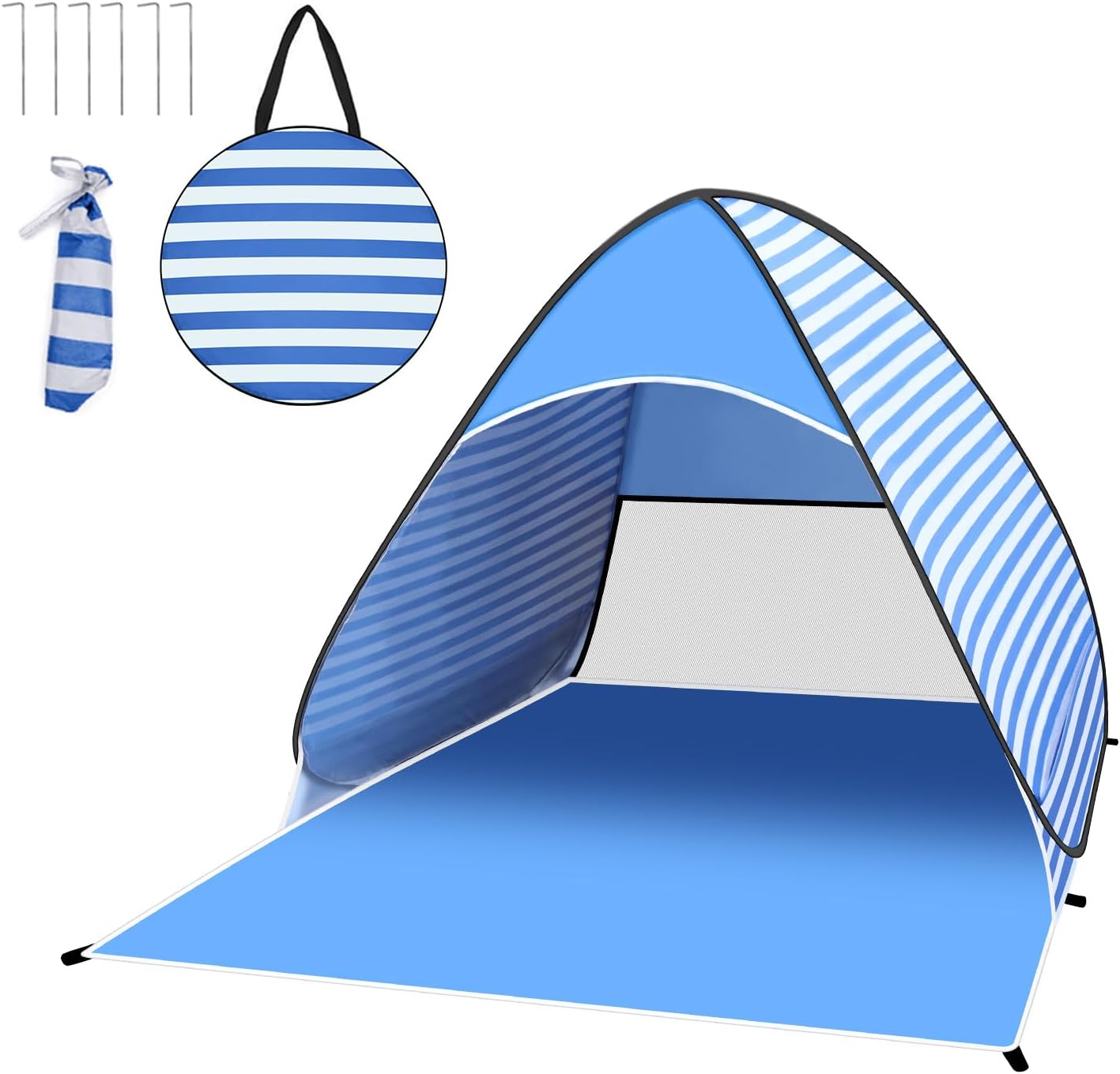 Amazon.co.jp VIOQXI Beach Tent, Popup Tent, Tent, Sunshade