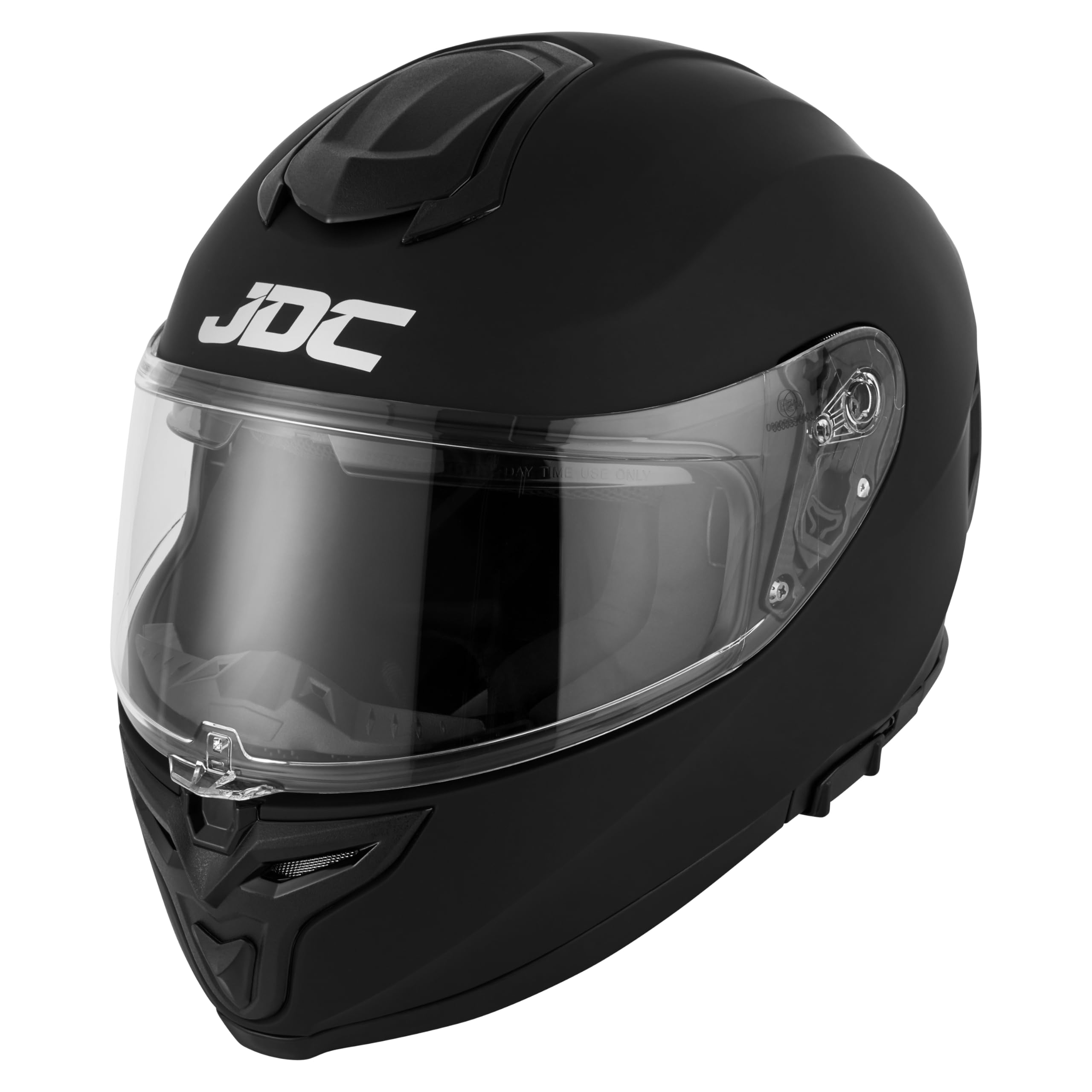 JDC Casque Moto Intégral - Double Visière Rétractable ECE 22.06 - Sabre
