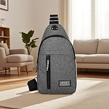 Classic Crossbody Sling Bag for Men Small Mens Sling Backpack for Traveling Hiking Outdoors Daypacks