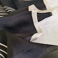 Vista 236 de FONYVE - Pañuelo de satén sedoso de tamaño mediano para mujer, cuadrado, 27.5 x 27.5 pulgadas