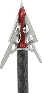 Wac Em 4-Blade Hybrid w/Slipcam w/Free Strobing FIT Nock (3 Bushings Inc), Multi, 100gr (WAS4200)