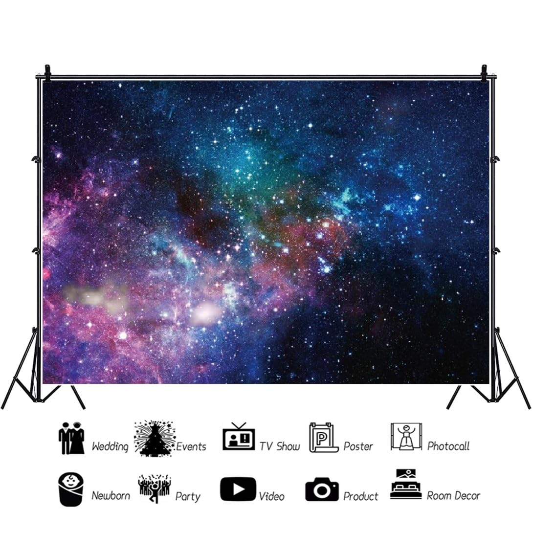 4,5x2,5m Cielo estreltelón de Fondo Estrellas del Espacio Exterior Ciencia Universo Fondo Nebulosa espum Espacio Espacio Exterior Fondo del astronaudel Universo Decoración
