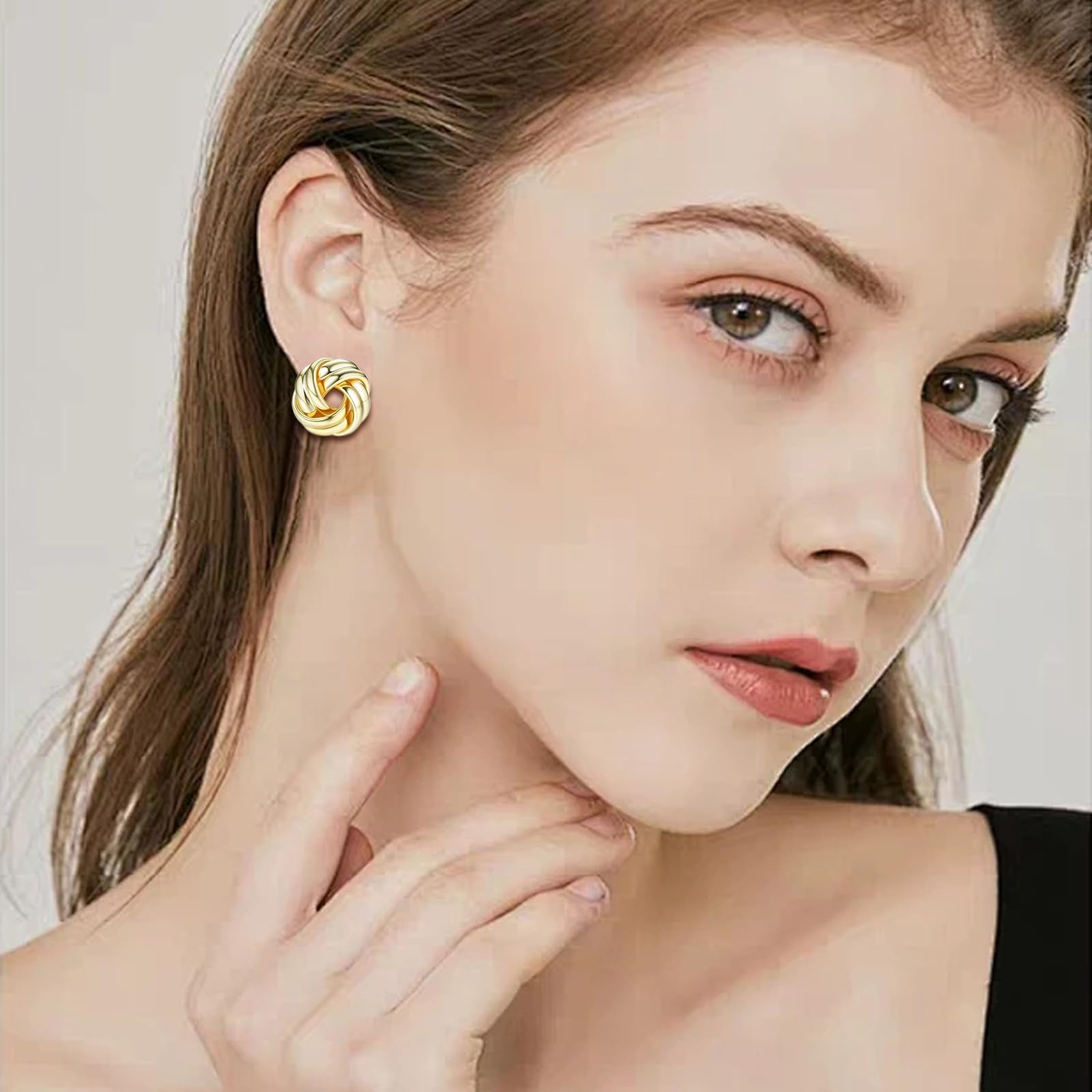 14 Pairs Clip On Earrings Crystal Earrings Pearl Earrings Charming Earrings