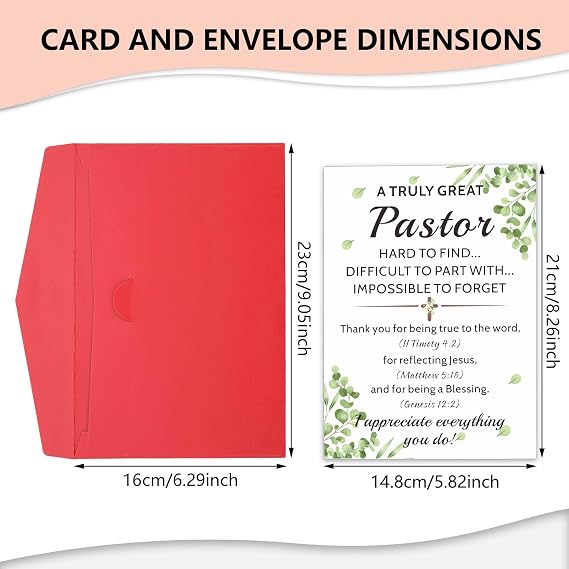 Pastor Appreciation Gifts for Men Easter Basket Stuffers for Adults Pastor Appreciation Cards from Kids Priest Church Anniversary Day Gifts Catholic Priest Gift for Minister Ordained Baptism Gift