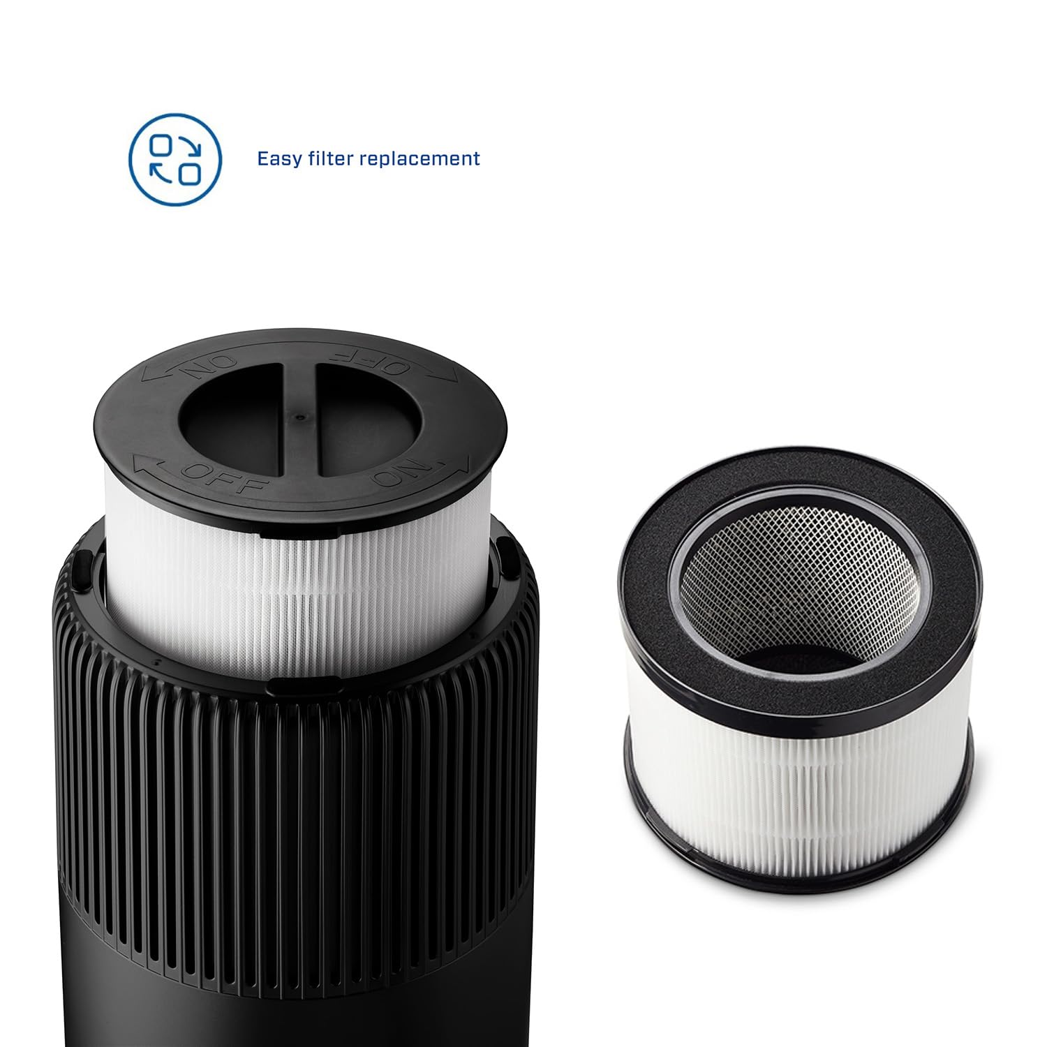 Clean Air Optima - Purificatore d'aria intelligente HEPA UV ed ionizzatore CA-503T Compact Smart