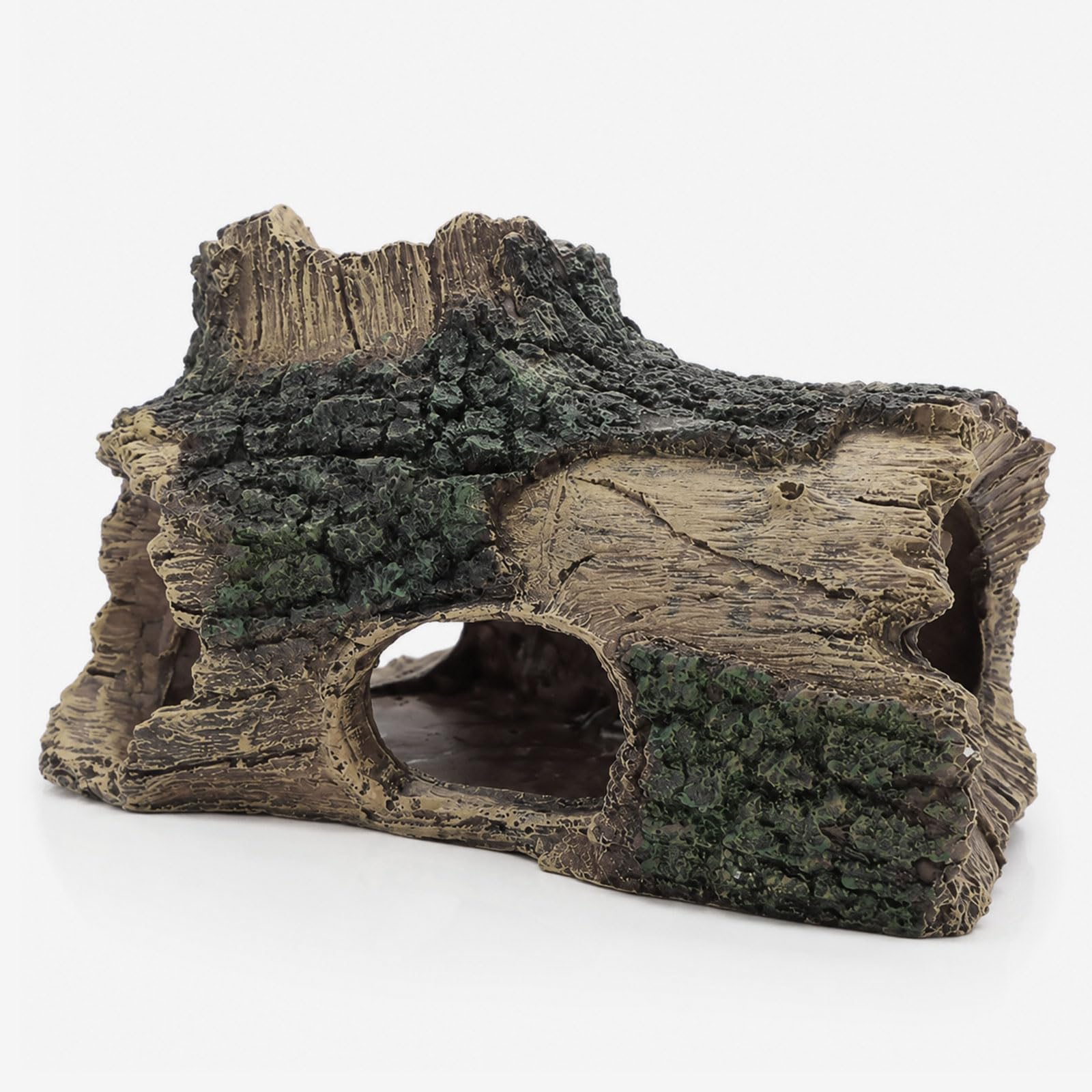 Grotta del tronco degli alberi dell'acquario, decorazione e nascondiglio