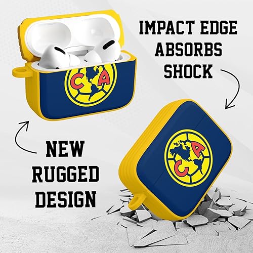 Vista 3 de AFFINITY BANDS Club America HDX - Funda compatible con Apple AirPods Pro (clásico)