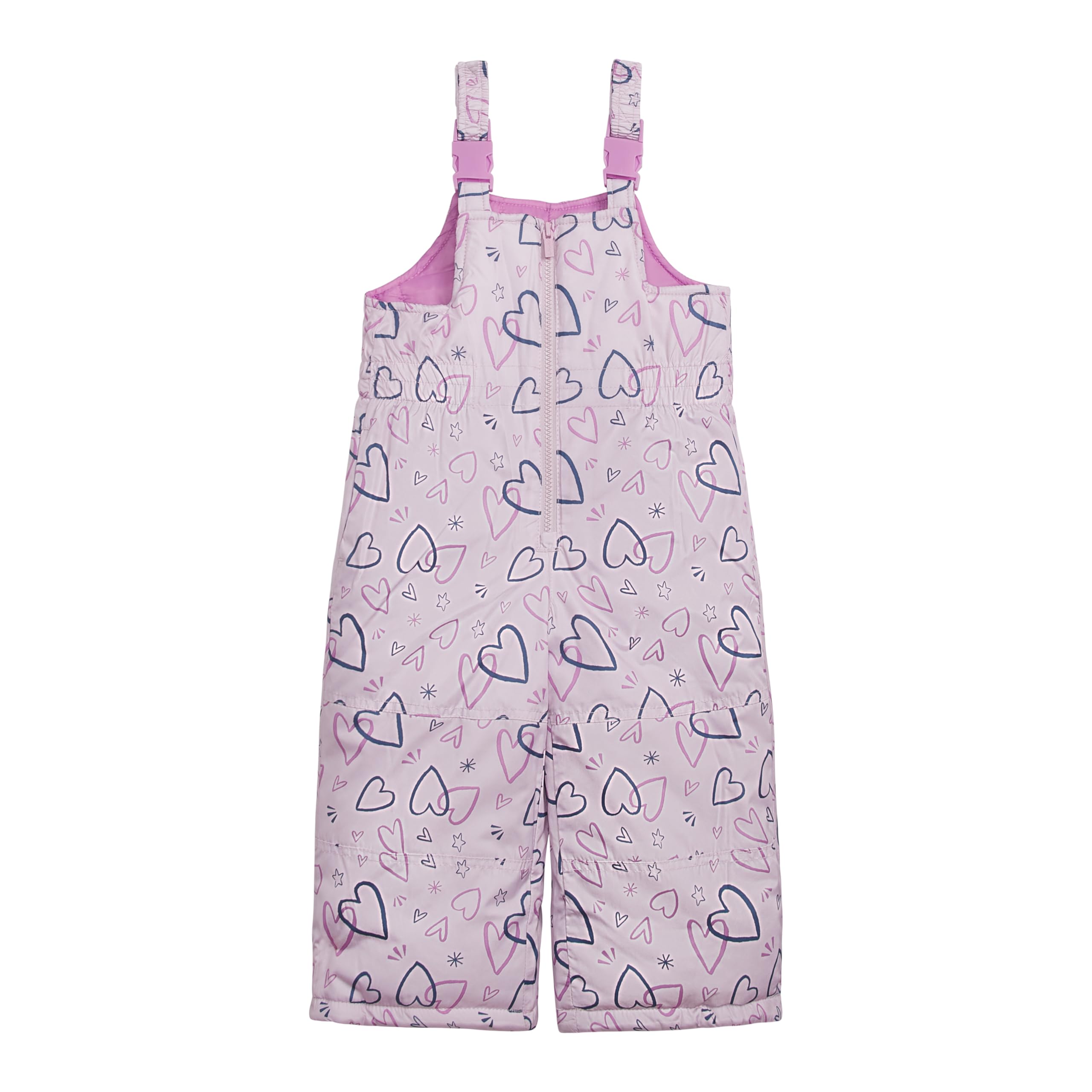 Carter's Mädchen Skianzug mit Lätzchen und Kapuzenjacke 2-teilig