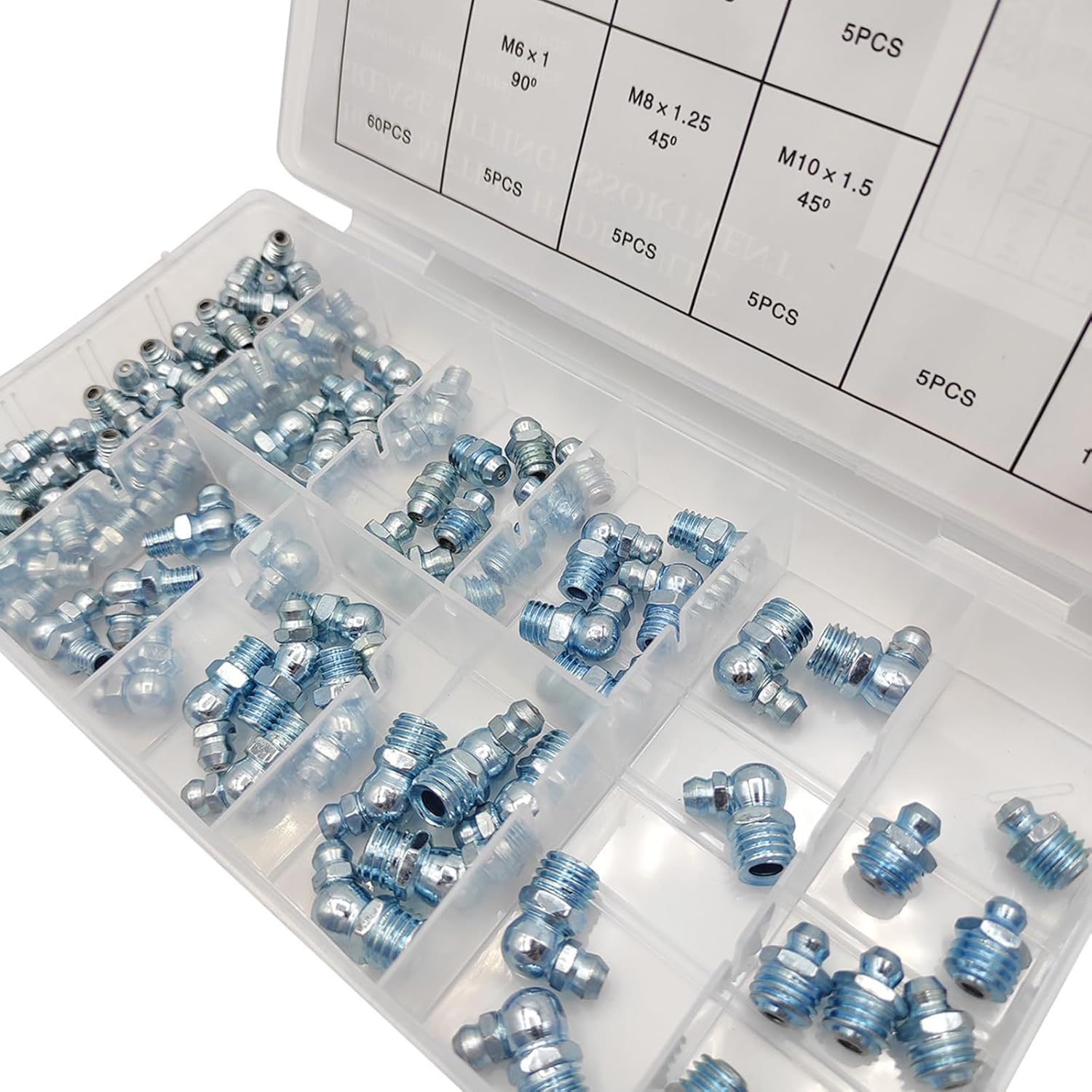 Amazon.co.jp: bardsxgfg(あき) グリスニップル 110個セット