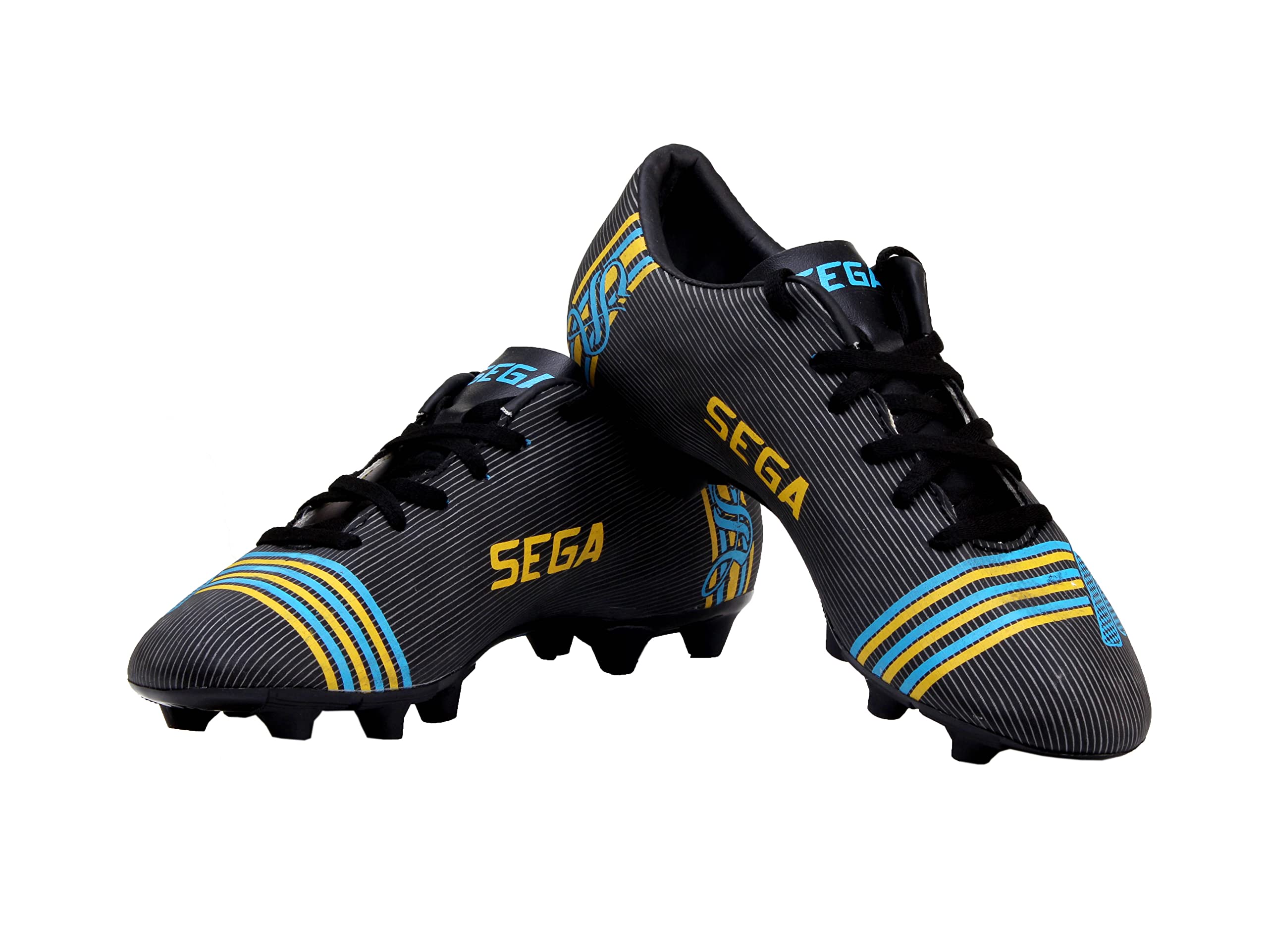 SEGA Mens Spectra Football Shoes By Star Impact Pvt. Ltd. (Black, Numeric_1) (B0C3ZYZJST) Amazon Price History, Amazon Price Tracker