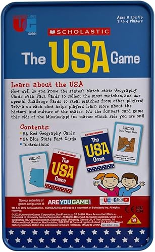 Miniatura 2 de The Scholastic USA Game Tin, 72 meses a 1188 meses