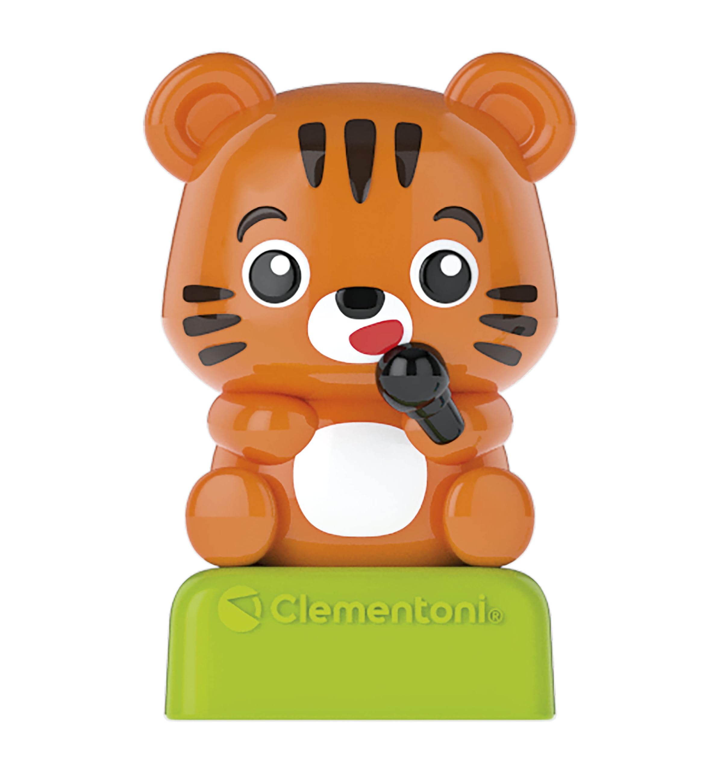 Clementoni Baby - La Mia Prima Music Box, Altoparlante Educativo Bluetooth Bambini 2-6 Anni, Cassa Musicale con 40 Canzoni Hey Kids, Luci LED e 2 Personaggi, Lingua Italiana, 17641