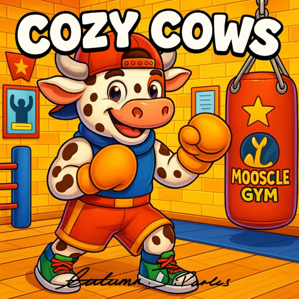Cozy Cows: Cute and Cozy illustrations, perfect for any occasion.