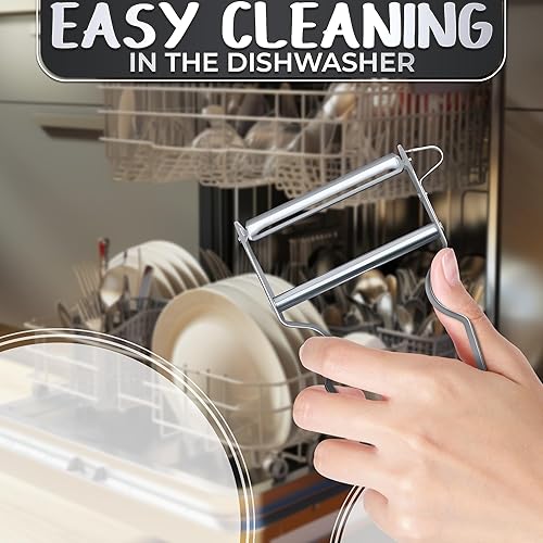 Miniatura 9 de Peladores de verduras para juego de cocina, pelador de frutas, pelador de verduras multifunción de acero inoxidable, pelador de papas, triturador de