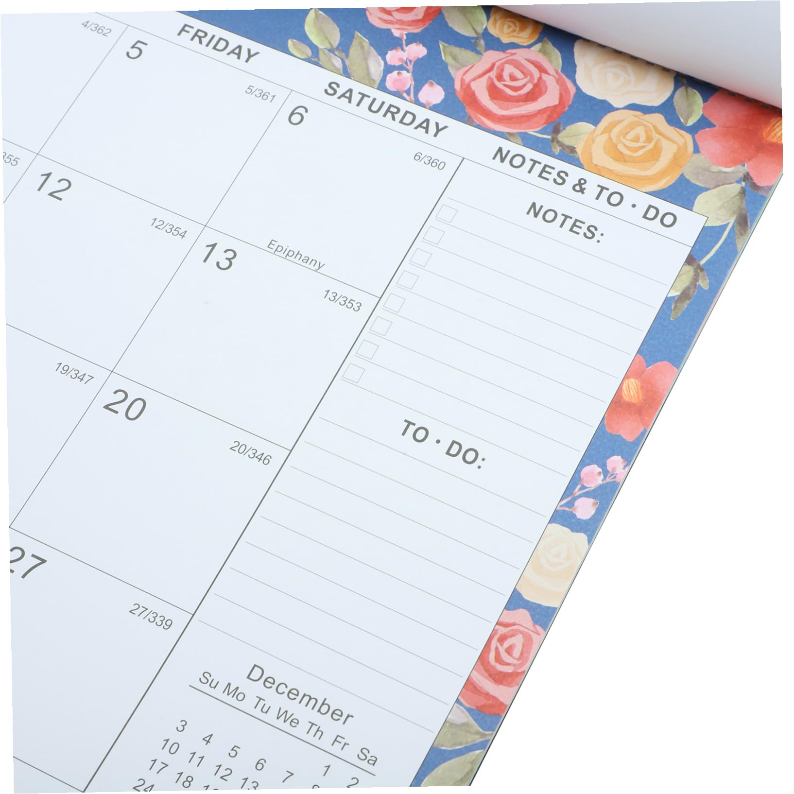 Calendario de Pared Colgante Transparente con Diseño Calendario Mensual para Planificación y Oficina Espacio para Escribir Objetivos y Eventos Práctico y Decorativo