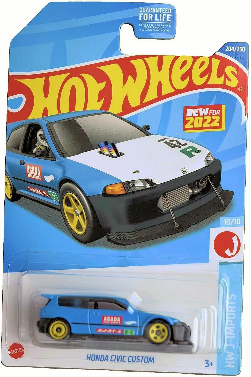 Hot Wheels 2022 Import Tuner Die‑Cast 5‑Pack (L2593‑977M) | Toyota
