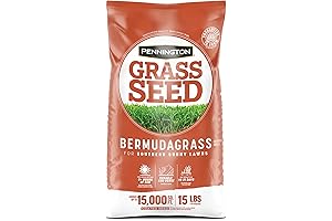 Scott's Bermuda Grass Seed 15 lbs | Perfect for Lawns in Warm Climates