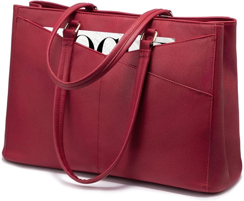 LOVEVOOK Laptop Tote Bag for Women,Computer Briefcase for Work Office
