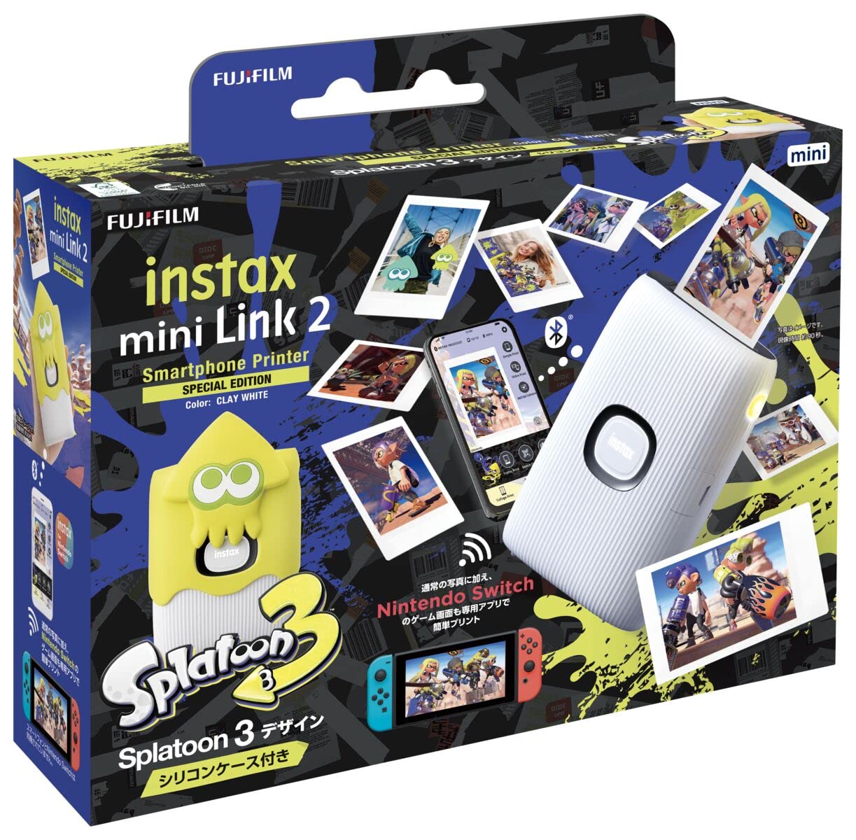 INSTAX LINK 2 portable smartphone printer Splatoon 3 Bundle