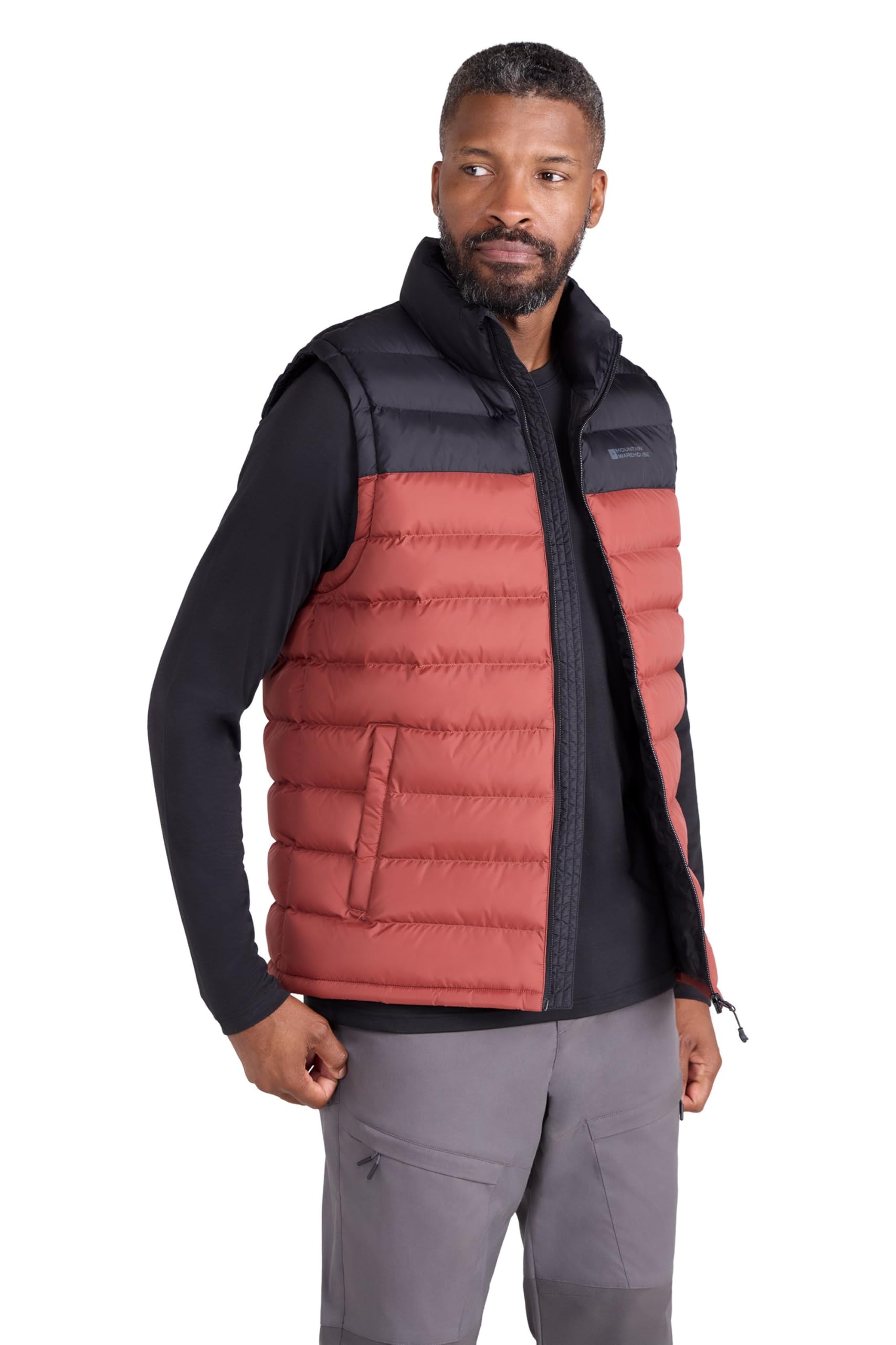 Mountain Warehouse Men's Berry Seasons Padded Puffer Gilet Xxl