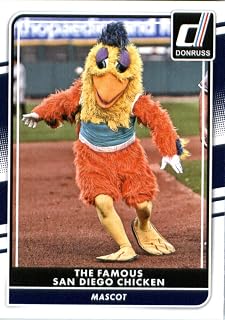 2016 Donruss #151 The Famous San Diego Chicken Baseball Card
