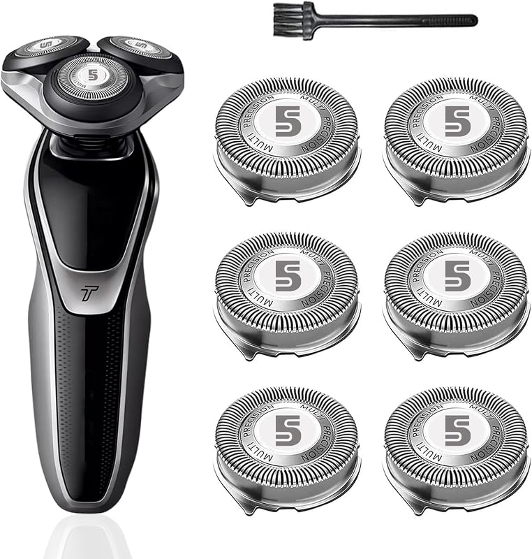 Cabeças de reposição tuokiy SH50 para Philips Norelco 5000, pacote com 6