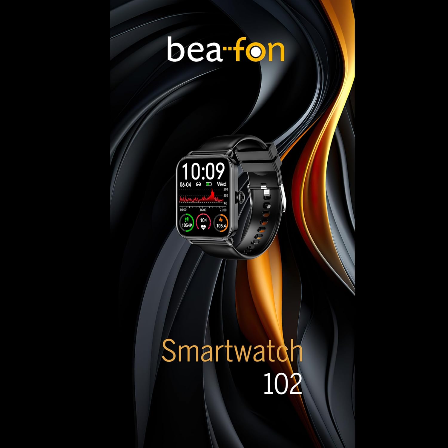 bea-fon Smartwatch 102 health monitoring features