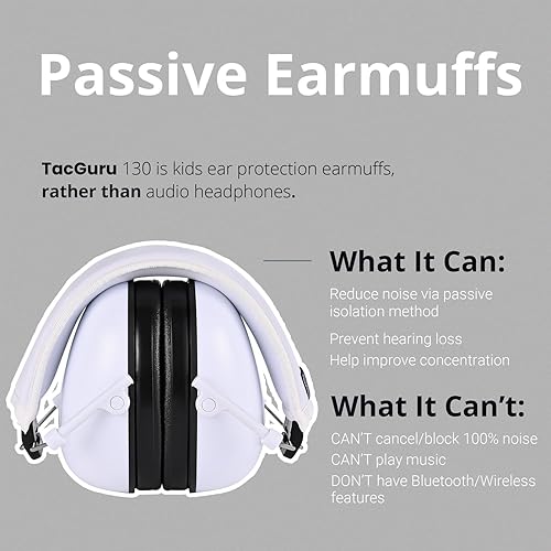 Miniatura 2 de 130 Solid Color Edition  Orejeras de seguridad para niños  Protección auditiva pasiva reductora de ruido para niños