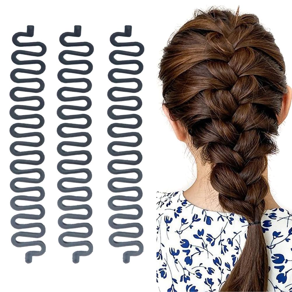 3PCS Fashion DIY Hair Braider Twist Styling Braid Tool