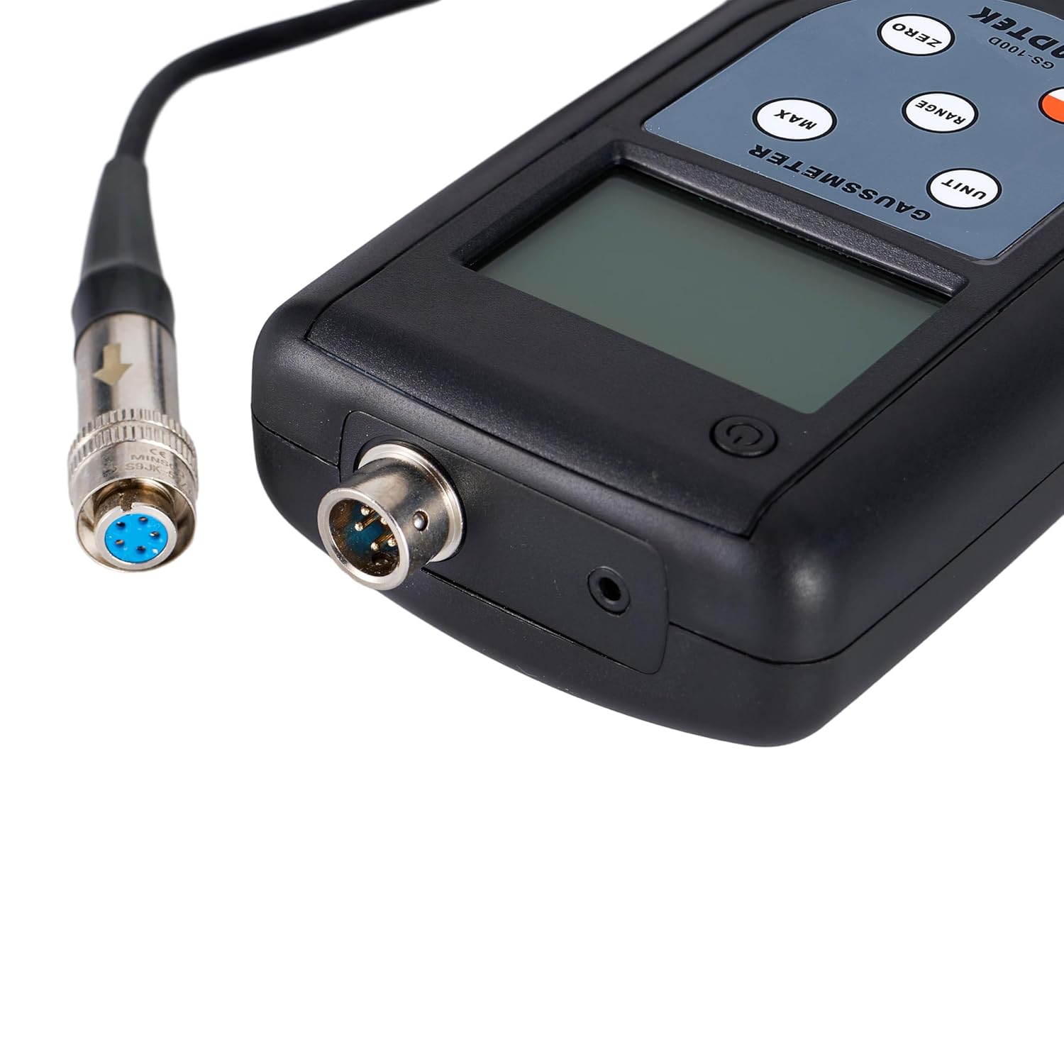GS-100D Digital Gaussmeter Tesla Meter Tester Surface Magnetic Field Tester Handheld Gauss Meter Measuring Range 0mT-200mT-2000mT Accuracy DC 5%