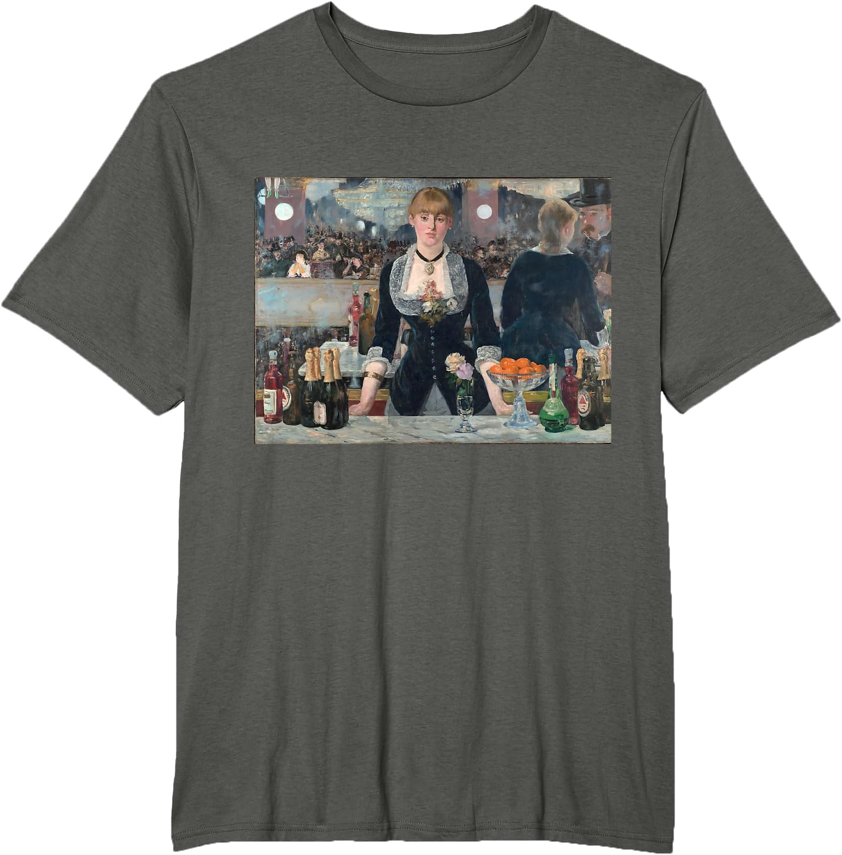A Bar at the Folies-Bergere Painting Edouard Manet T-Shirt T-Shirt