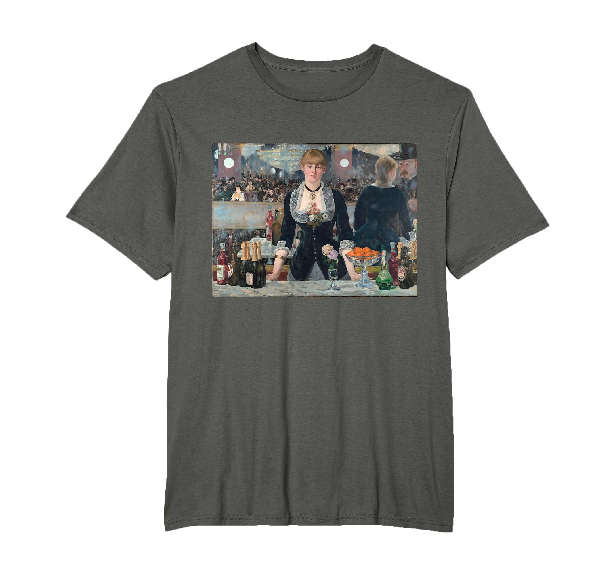 A Bar at the Folies-Bergere Painting Edouard Manet T-Shirt T-Shirt