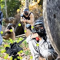 Vista 5 de 6 granadas de mano de juguete para juego de batalla CS, con 100 municiones de espuma, juguete táctico de granada CS, 4 juguetes de granada de anillo