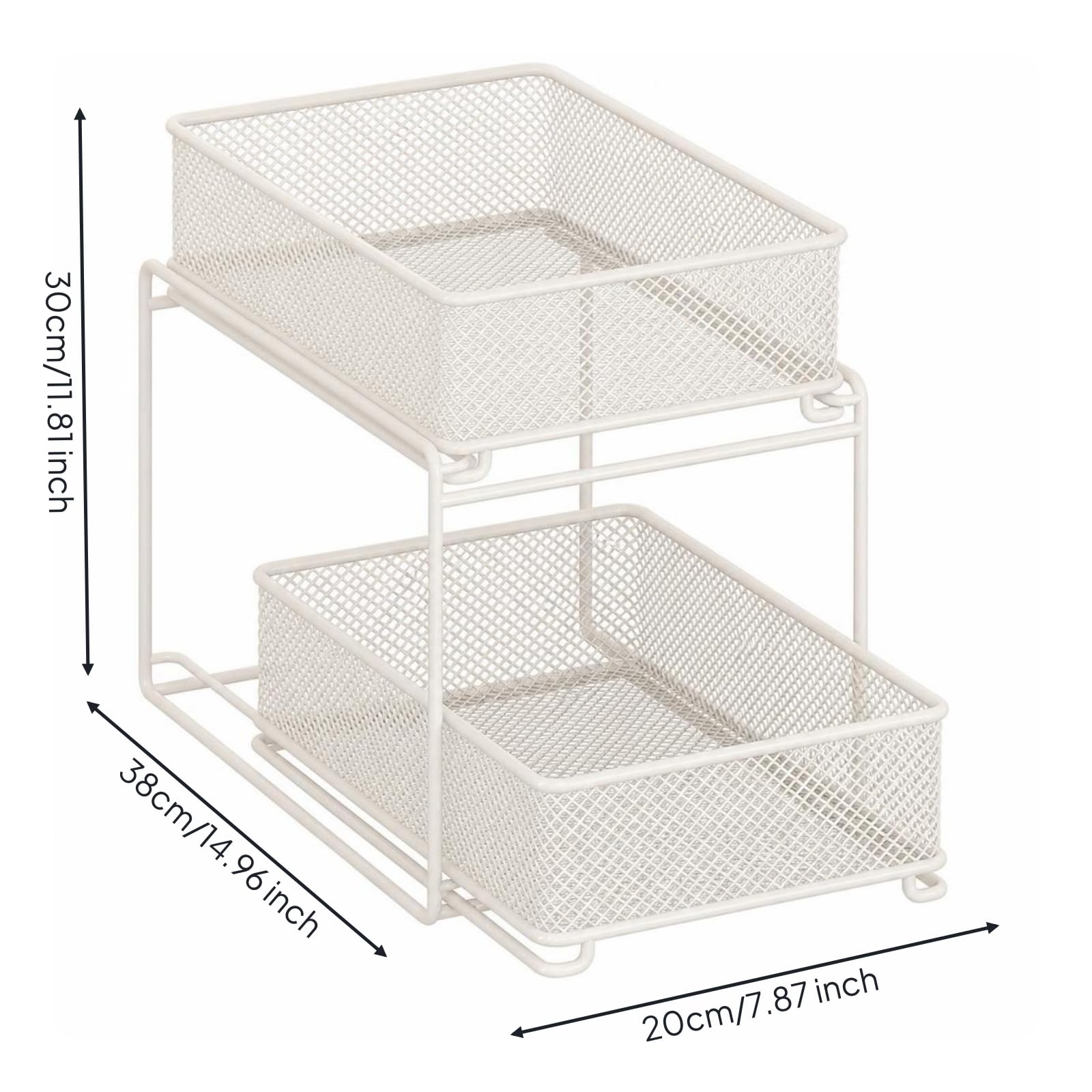 Organiseur Clisnt Évier Compact | Organiseur Évier, Organiteur Cuisine Paniers En,