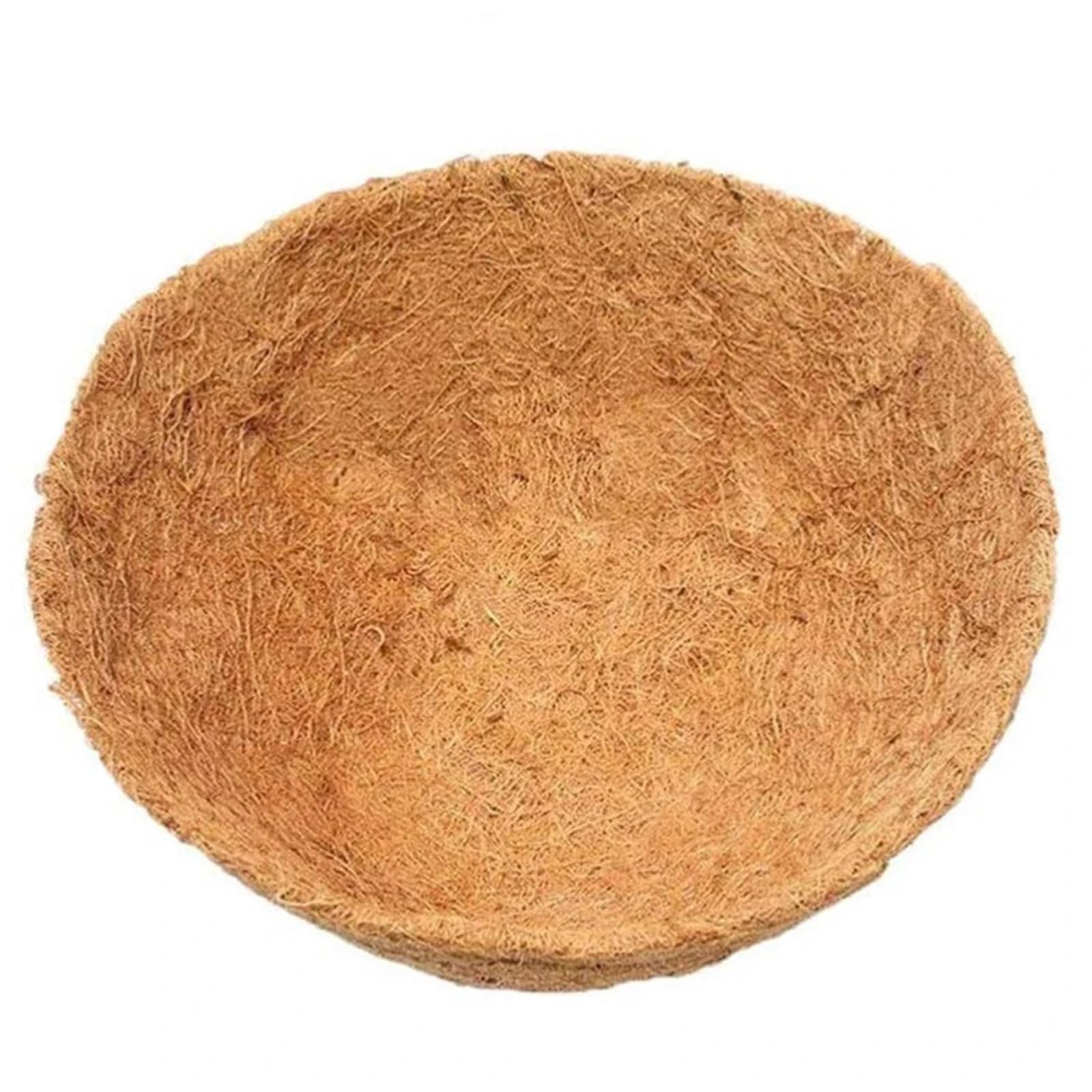 Kokosmatte 2er-Set Kokosfaser-Pflanzenfaser-Einlage, Großrolle, Teppich, Wandhängekörbe, Blumentopfmatte(12 Inches)