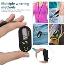 BESPORTBLE 3D Digital Pedometer Best Pedometer for Walking Track Steps Miles Calories Activity Time Clip on Step Counter for Men Women Kids gallery image