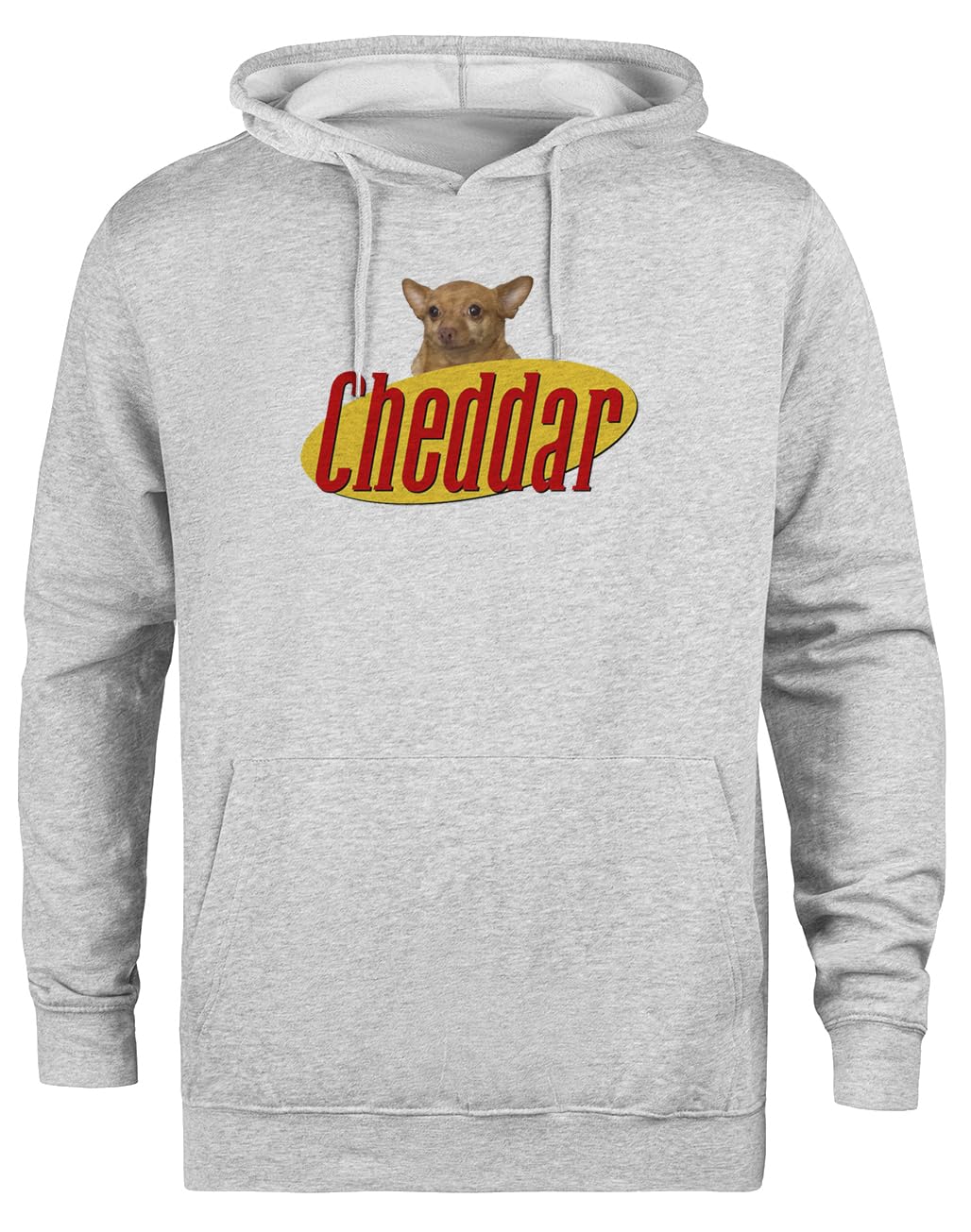 Cheddar Show Unisex Grauer Hoodie Umweltfreundliche Kapuzenjacke Unisex Grey Hoodie Eco-Friendly Hooded Jacket