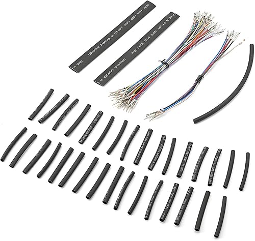 WeiSen Plug N Play - Kit de extensión de cable de extensión de manillar de 10 pulgadas y 12 pulgadas compatible con Harley Touring Road King Road