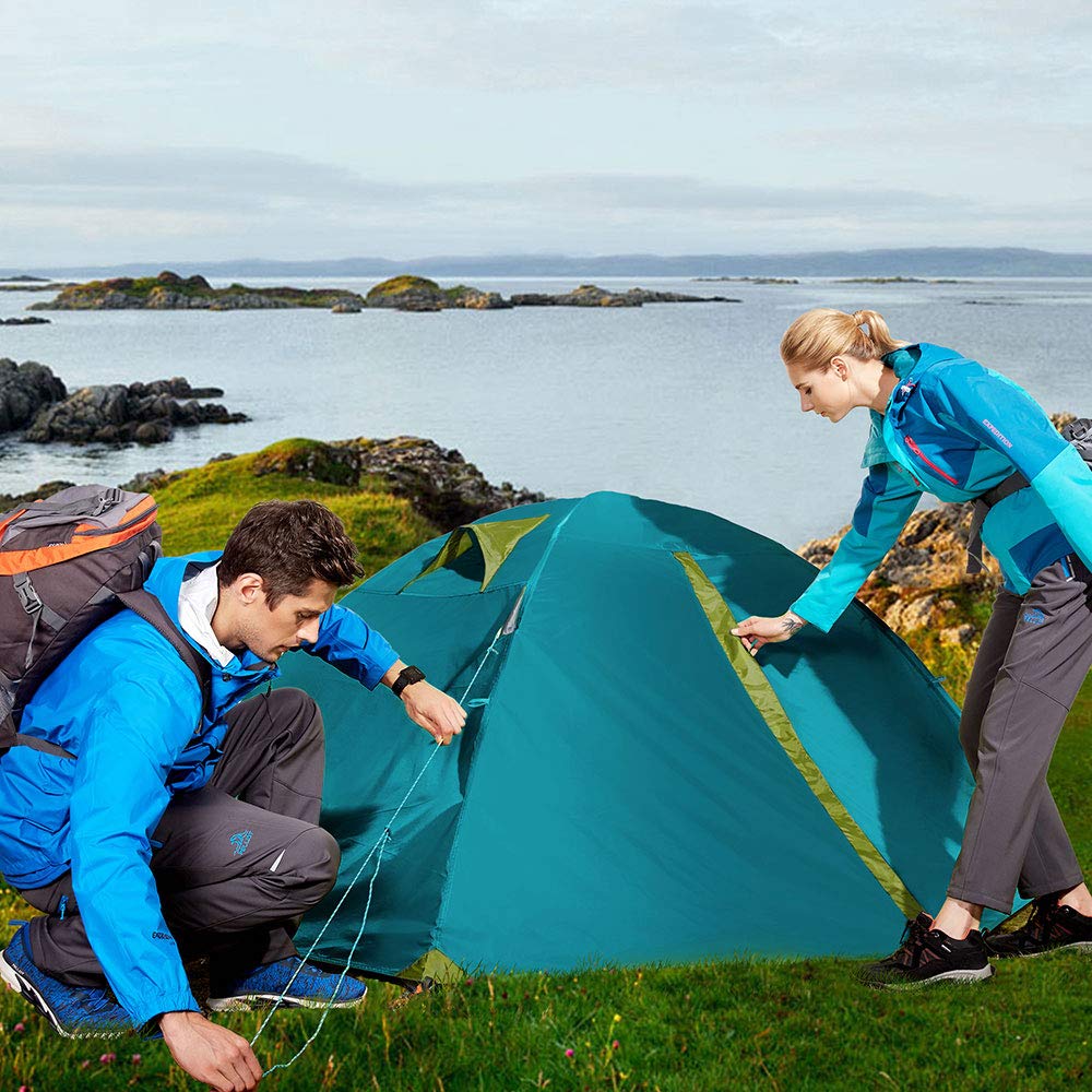 2 Puerta 3 Personas Acampar Tienda Casa Campaña Camping | Meses sin interés 2 Puerta 3 Personas Acampar Tienda Casa Campaña Camping | Meses sin interés