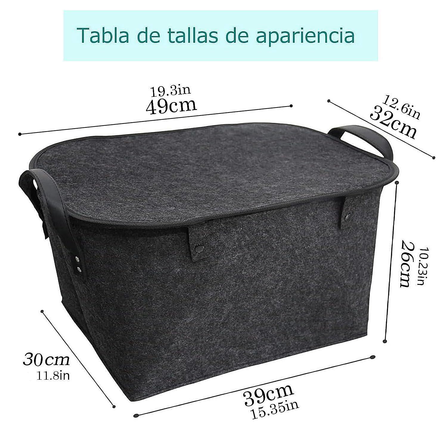 Boîte en feutre Kallax pour demi-compartiment / Boîte de rangement Kallax pour étagère avec fond / Boîtes de rangement pliables / Boîtes en feutre en lot / Gris - France Boîte en feutre Kallax pour demi-compartiment / Boîte de rangement Kallax pour étagère avec fond / Boîtes de rangement pliables / Boîtes en feutre en lot / Gris - France